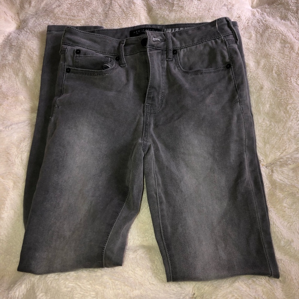 Dark Gray Highwaisted Jeggings